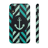 Herringbone-Phone Case-Printify-iPhone XR-Matte-Movvy