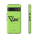FLOW (Lime)-Phone Case-Printify-Movvy