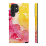 Sunset Watercolor-Phone Case-Printify-Samsung Galaxy S22 Ultra-Matte-Movvy