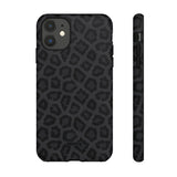 Onyx Leopard-Phone Case-Printify-iPhone 11-Matte-Movvy