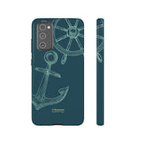 Wheel and Anchor-Phone Case-Printify-Samsung Galaxy S20 FE-Glossy-Movvy