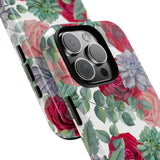 Succulent Roses-Phone Case-Printify-Movvy