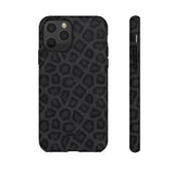 Onyx Leopard-Phone Case-Printify-iPhone 11 Pro-Matte-Movvy