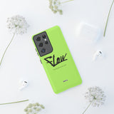 FLOW (Lime)-Phone Case-Printify-Movvy
