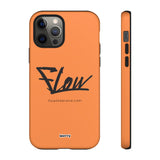FLOW (Orange)-Phone Case-Printify-iPhone 12 Pro-Glossy-Movvy