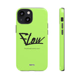 FLOW (Lime)-Phone Case-Printify-Movvy