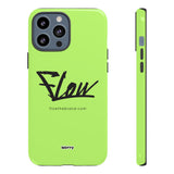 FLOW (Lime)-Phone Case-Printify-Movvy