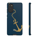 Gold Chained Anchor-Phone Case-Printify-Samsung Galaxy S20-Matte-Movvy