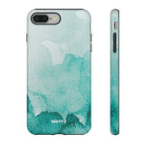 Aquamarine Watercolor-Phone Case-Printify-iPhone 8 Plus-Glossy-Movvy