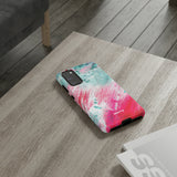 Aquaberry Brushstrokes-Phone Case-Printify-Movvy