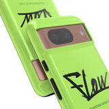 FLOW (Lime)-Phone Case-Printify-Movvy