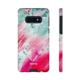 Aquaberry Brushstrokes-Phone Case-Printify-Samsung Galaxy S10E-Matte-Movvy