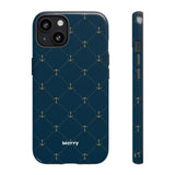 Anchor Quilt-Phone Case-Printify-iPhone 13-Glossy-Movvy