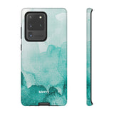 Aquamarine Watercolor-Phone Case-Samsung Galaxy S20 Ultra-Glossy-Movvy