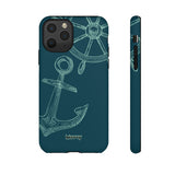 Wheel and Anchor-Phone Case-Printify-iPhone 11 Pro-Matte-Movvy