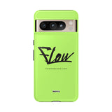 FLOW (Lime)-Phone Case-Printify-Movvy