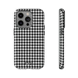 Houndstooth-Phone Case-iPhone 14 Pro-Glossy-Movvy