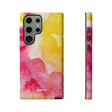 Sunset Watercolor-Phone Case-Printify-Samsung Galaxy S23 Ultra-Glossy-Movvy