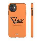 FLOW (Orange)-Phone Case-Printify-iPhone 11-Glossy-Movvy