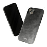 Grayscale Brushstrokes-Phone Case-Printify-Movvy