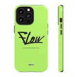 FLOW (Lime)-Phone Case-Printify-Movvy