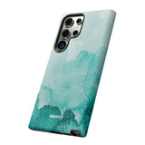 Aquamarine Watercolor-Phone Case-Printify-Movvy