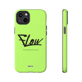 FLOW (Lime)-Phone Case-Printify-Movvy