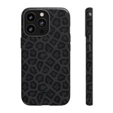 Onyx Leopard-Phone Case-Printify-iPhone 13 Pro-Glossy-Movvy