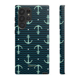 Anchor Hearts-Phone Case-Printify-Samsung Galaxy S22 Ultra-Matte-Movvy