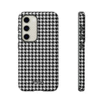 Houndstooth-Phone Case-Samsung Galaxy S23-Glossy-Movvy