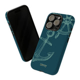 Wheel and Anchor-Phone Case-Printify-Movvy