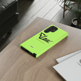 FLOW (Lime)-Phone Case-Printify-Movvy
