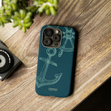 Wheel and Anchor-Phone Case-Printify-Movvy