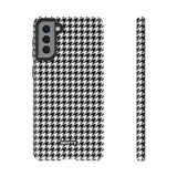 Houndstooth-Phone Case-Samsung Galaxy S21 Plus-Matte-Movvy