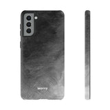 Grayscale Brushstrokes-Phone Case-Printify-Samsung Galaxy S21 Plus-Matte-Movvy
