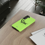 FLOW (Lime)-Phone Case-Printify-Movvy