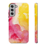 Sunset Watercolor-Phone Case-Printify-Samsung Galaxy S22 Plus-Matte-Movvy