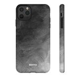 Grayscale Brushstrokes-Phone Case-iPhone 11 Pro Max-Matte-Movvy