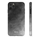 Grayscale Brushstrokes-Phone Case-Printify-iPhone 11 Pro Max-Matte-Movvy