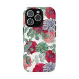 Succulent Roses-Phone Case-Printify-iPhone 16 Pro-Matte-Movvy