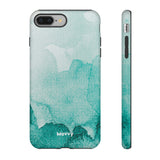 Aquamarine Watercolor-Phone Case-Printify-iPhone 8 Plus-Matte-Movvy