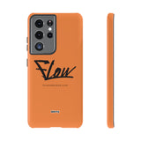 FLOW (Orange)-Phone Case-Printify-Samsung Galaxy S21 Ultra-Glossy-Movvy