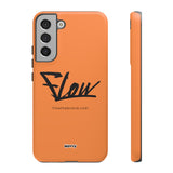 FLOW (Orange)-Phone Case-Printify-Samsung Galaxy S22 Plus-Matte-Movvy