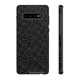Onyx Leopard-Phone Case-Printify-Samsung Galaxy S10 Plus-Matte-Movvy