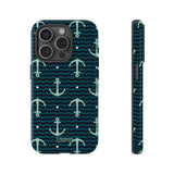 Anchor Hearts-Phone Case-Printify-iPhone 15 Pro-Glossy-Movvy