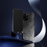 Grayscale Brushstrokes-Phone Case-Printify-Movvy