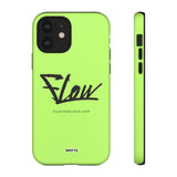 FLOW (Lime)-Phone Case-Printify-Movvy