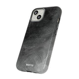 Grayscale Brushstrokes-Phone Case-Printify-Movvy