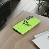 FLOW (Lime)-Phone Case-Printify-Movvy