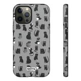 Black Cat-Phone Case-iPhone 12 Pro Max-Glossy-Movvy